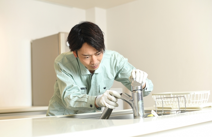 水栓だけでも交換可能