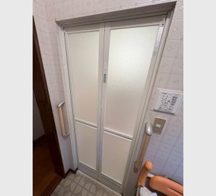 東区 Ｍ様邸　浴室折戸入替工事