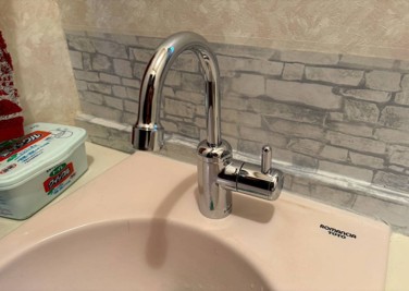 江南区 Ｉ様邸　水栓交換工事