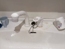 東区 Ｙ様邸　洗面化粧台水栓入替工事