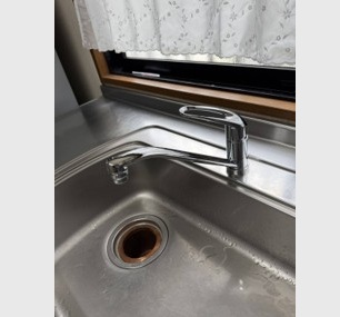 東区 Ｋ様邸　キッチン水栓入替工事