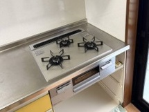 秋葉区 Ｔ様邸　ビルトインガスコンロ入替工事